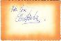 Autografo Clive